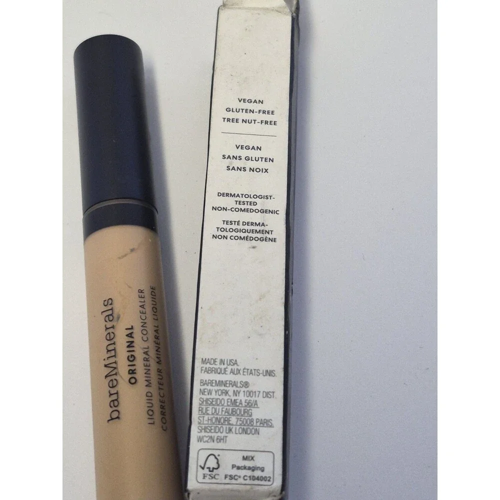 bareMinerals Original Liquid Mineral Concealer Light Medium 2.5W New
